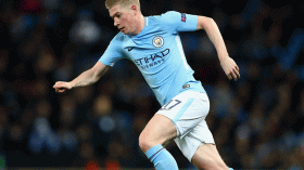 دي بروين يعود إلى تدريبات مانشستر سيتي