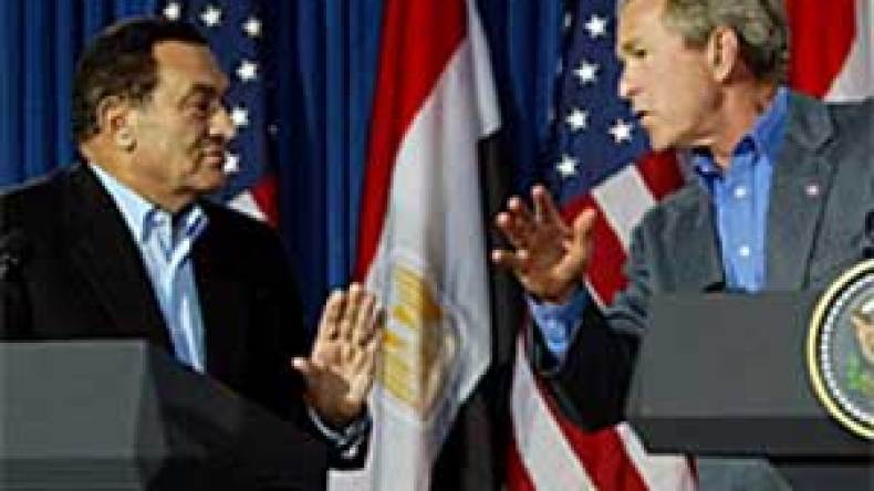 بوش غير مرحب به في مصر