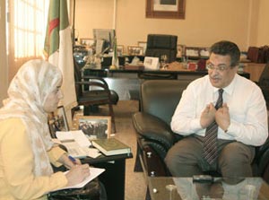 Algerian Minister of Vocational Training : The Vocational training sector seeks to prevent Algeria from becoming a foreign gateway