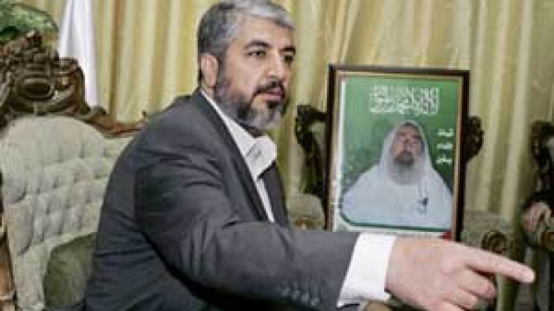 خالد مشعل يدعو عباس إلى زيارة غزة