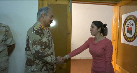Maj.Gen Khalifa Haftar exclusively to Echorouk: “Egypt is supporting us militarily”