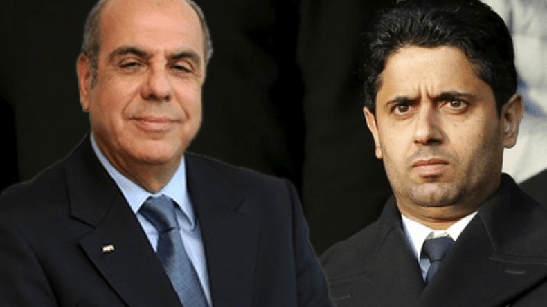 روراوة حضر مباراة “بي أس جي” و”البارصا” بدعوة من الخليفي