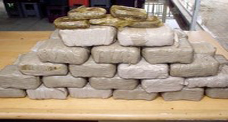 90 kilogrammes de kif traité saisis à Tlemcen