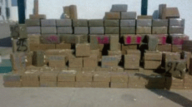 Algerian forces seize 3025 kg of cannabis