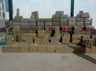 Algerian forces seize 3025 kg of cannabis