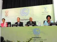 Changement climatique : Ban Ki-moon salue les décisions prises à la Conférence de Durban