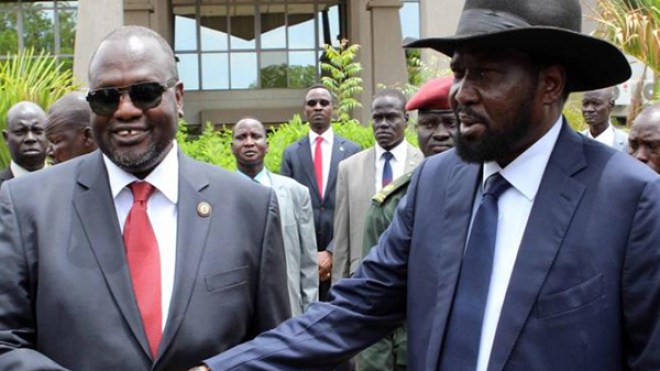 رئيس جنوب السودان سلفا كير يقيل نائبه المتمرّد