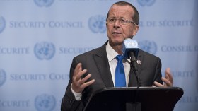 المبعوث الأممي إلي ليبيا في الجزائر السبت