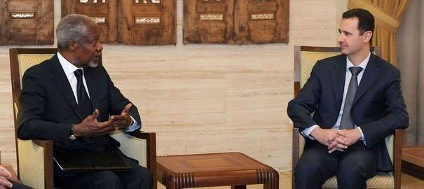 Syrie: Kofi Annan rencontre Bachar al-Assad après le massacre de Houla