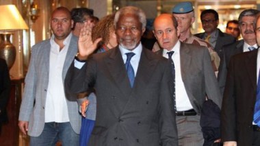 Kofi Annan arrive en Iran pour discuter de la Syrie