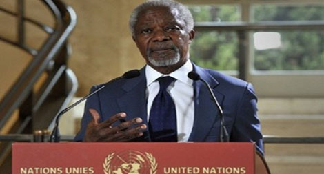Annan annonce la tenue d’une réunion sur la Syrie à Genève le 30 juin