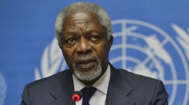 Kofi Annan en visite lundi à Damas