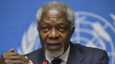 Kofi Annan attendu à Téhéran lundi