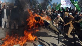 At least 12 killed in Afghan Koran burning protests