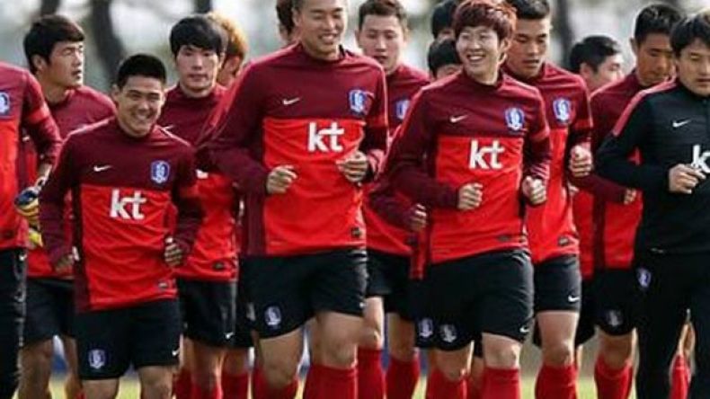 تدريبات مغلقة لمنتخب كوريا الجنوبية