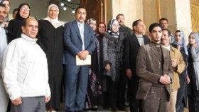 كتاب الضبط لمحاكم مجلس قضاء العاصمة في إضراب مفتوح