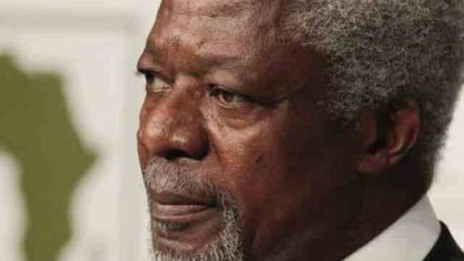 Annan named UN-Arab envoy on Syria