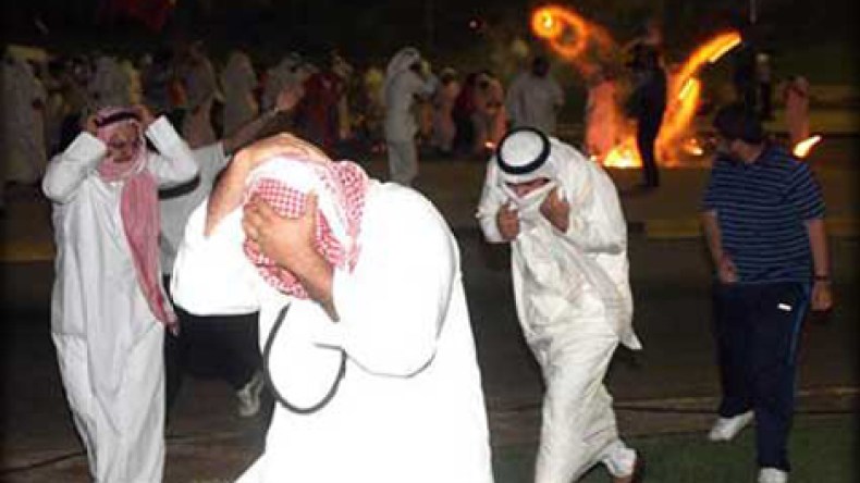 تظاهرات بالكويت ضد البرلمان الجديد