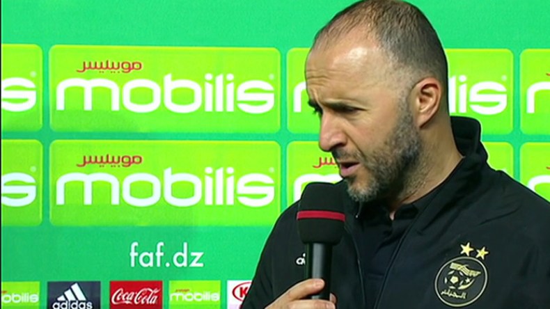 جمال بلماضي: مجبرون على التأقلم مع الظروف والفوز غايتنا في هراري