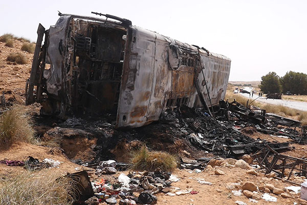Tragique accident à Laghouat: bilan 32 morts