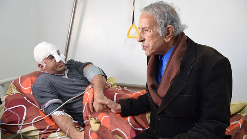 لهبيري يطمئن على الحالة الصحية للشرطيين المصابين