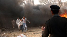 عشرات القتلى و الجرحى فى تفجير ضخم بمدينة لاهور الباكستانية