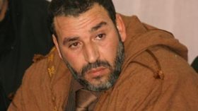 الحاج لخضر يضرب عن الطعام لأجل غزة