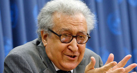 Lakhdar Brahimi veut que la Syrie retrouve la paix en 2013
