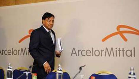 Le Premier ministre reçoit le P-DG du groupe ArcelorMittal