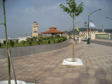 Tlemcen, capitale de la culture islamique 2011 :  travaux d’aménagement du plateau Lalla Setti