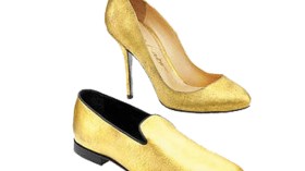 أحذية ذهبية قريبا في دبي !