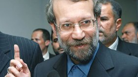 لاريجاني يحث الدول الكبرى بقبول فكرة أن ايران دولة نووية مدنية