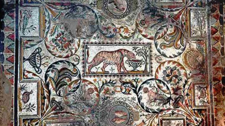 سرقة لوحة فسيفساء “النمرة النادرة” من موقع محمي بباتنة