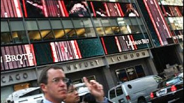 Lehman Bros files for bankruptcy