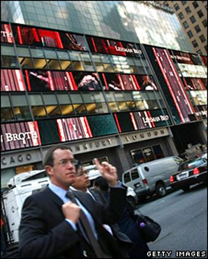 Lehman Bros files for bankruptcy