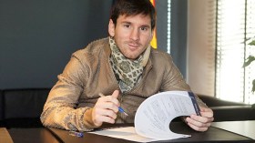 ميسي يقترب من إبرام عقد جديد