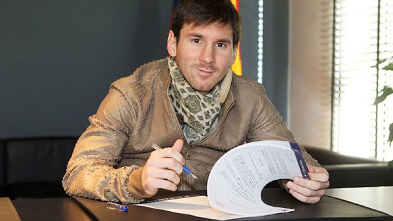 ميسي يقترب من إبرام عقد جديد