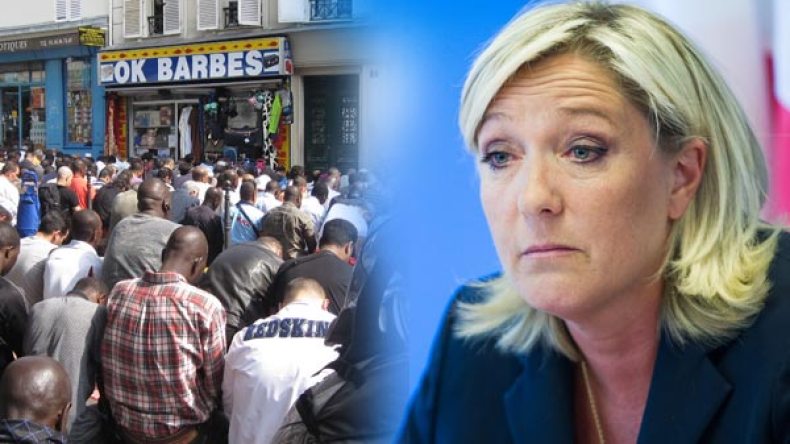 مارين لوبان تواجه العدالة بسبب “الصلاة في الشوارع”