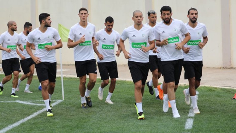 الخضر تدربوا الأربعاء بملعب مصطفى تشاكر