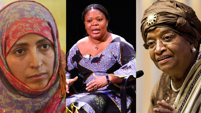 Des Nobel salués comme une victoire pour les femmes, l'Afrique et le monde   arabe