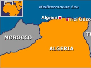 Two killed in a suicide bombing east of Algiers