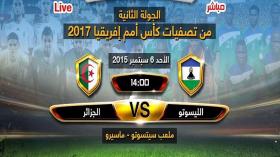 Lesotho 1-3 Algérie