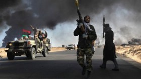 أمريكا‭ ‬تعترف‭ ‬بالثوار‭ ‬والقذافي‭ ‬يفقد‭ ‬80‭ ‬من‭ ‬مقاتليه‭ ‬في‭ ‬مصراتة