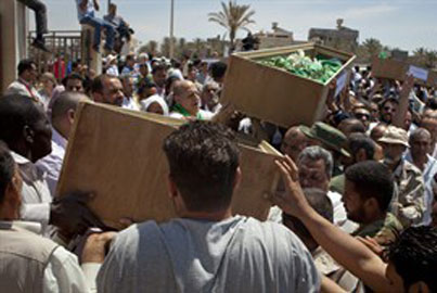 Le régime libyen accuse l'Otan d'avoir tué 11 civils dans un bombardement