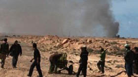 غارة جوية على راس لانوف بليبيا