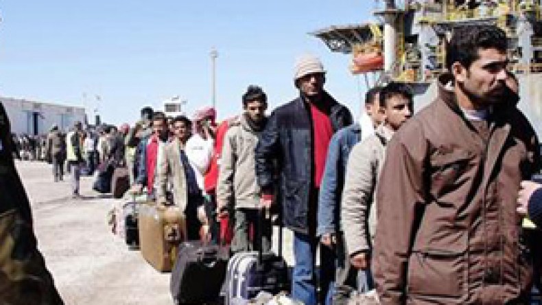 9400 رعية أجنبي عبروا الحدود الجنوبية للبلاد