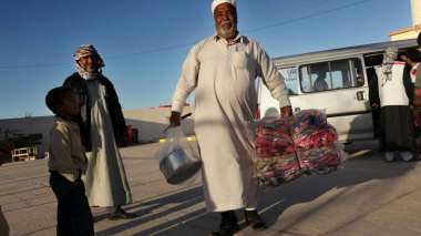 Algerian families displaced from Libya called upon the Interior Minister to solve their problems