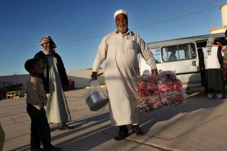 Algerian families displaced from Libya called upon the Interior Minister to solve their problems
