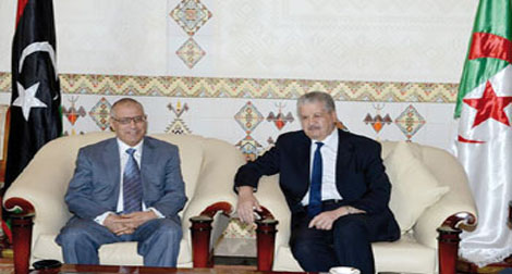 Sellal s’entretient avec son homologue libyen