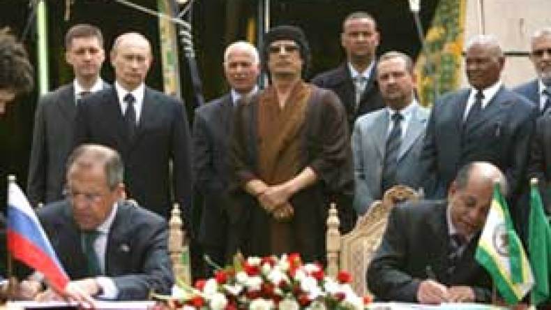 بوتين يلغي ديون ليبيا مقابل عقود بالمليارات